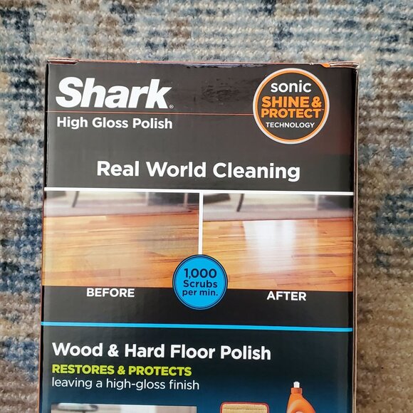 Shark Sonic DUO Wood & Hard Floor High Gloss Polish 28oz W Pad- Discontinued - Picture 5 of 9